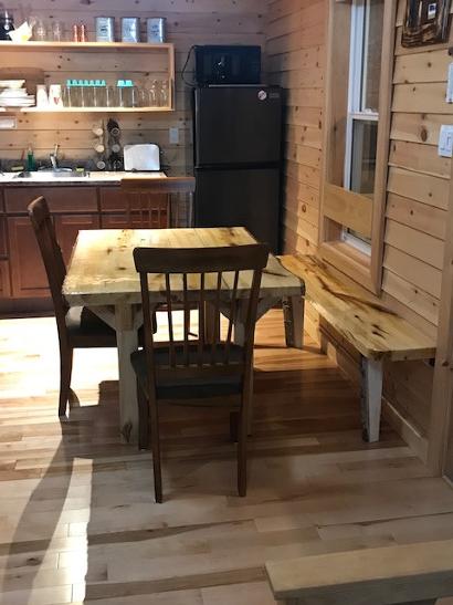 Kitchen dining area